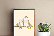 Little Owls Clipart, a Decorative Illustration by Paper Doll Pets (Thumbnail 3 of 6)