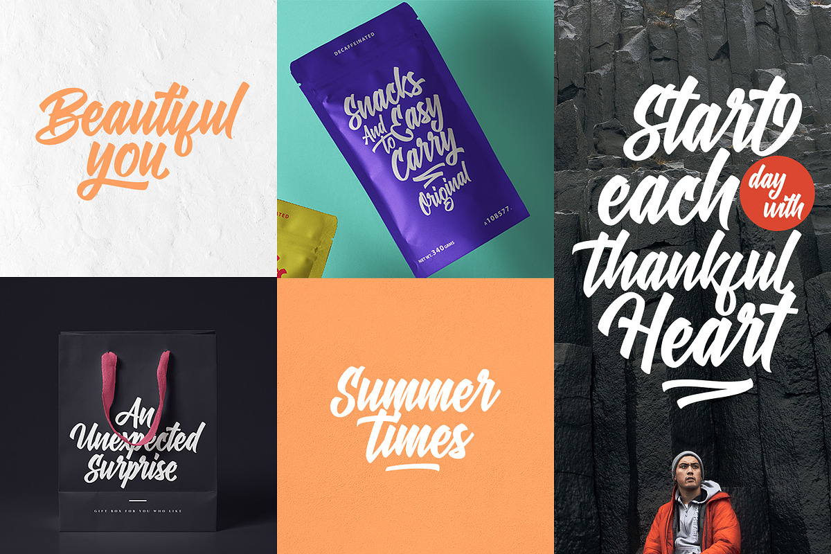 Chamberton - Script Font preview 8
