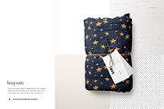 Muslin Swaddle Blanket Mockup Set, a Product Mockup by creatsy5 (Thumbnail 9 of 11)