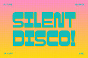 Nexbloc - Retro Futuristic Display, a Font by Juru Rancang Studio (Thumbnail 6 of 10)