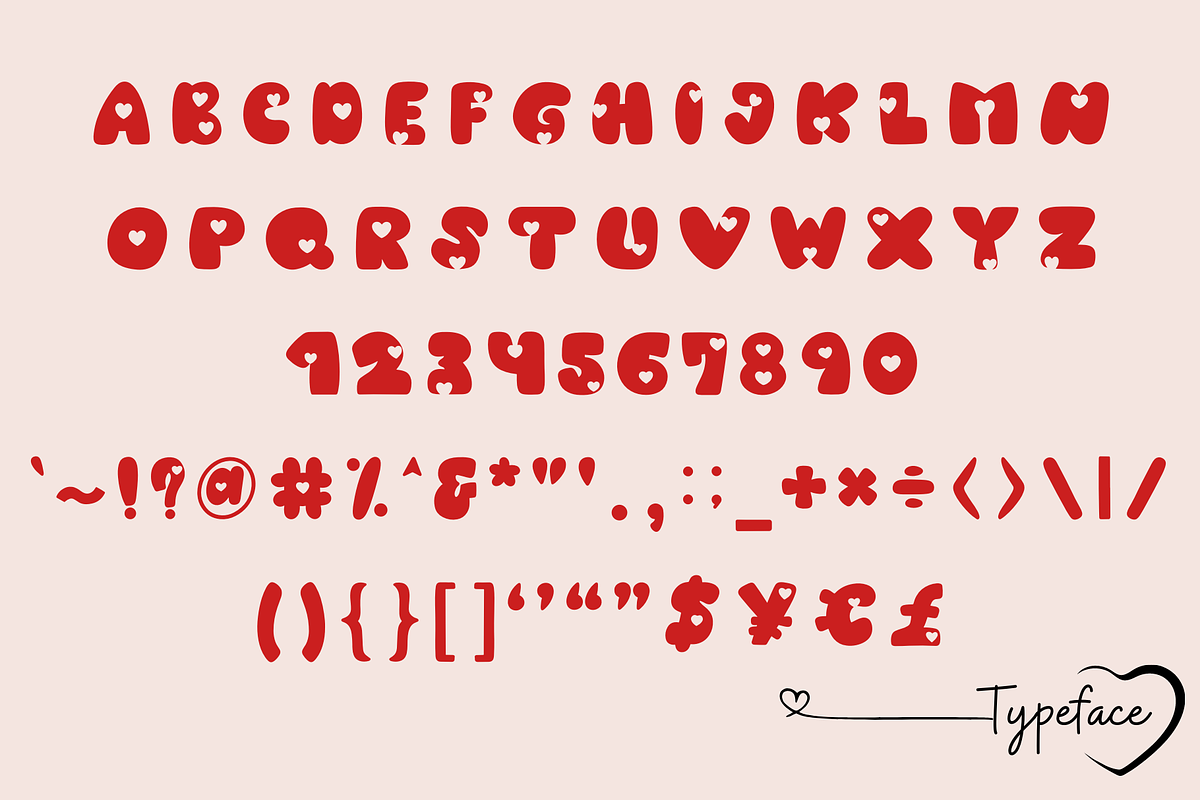 Cherish | Display Font, a Font by BAMBIN (Photo 8 of 8)