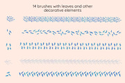 Procreate Tropical Summer Brush Set, a Brush Add-On by Littlefield Design (Thumbnail 12 of 16)