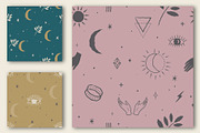 Mystic Seamless Patterns & Elements, a Pattern Graphic by Tay Rho Design Shop (Thumbnail 6 of 8)