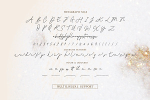 Metagraph Signature Script 3 Fonts