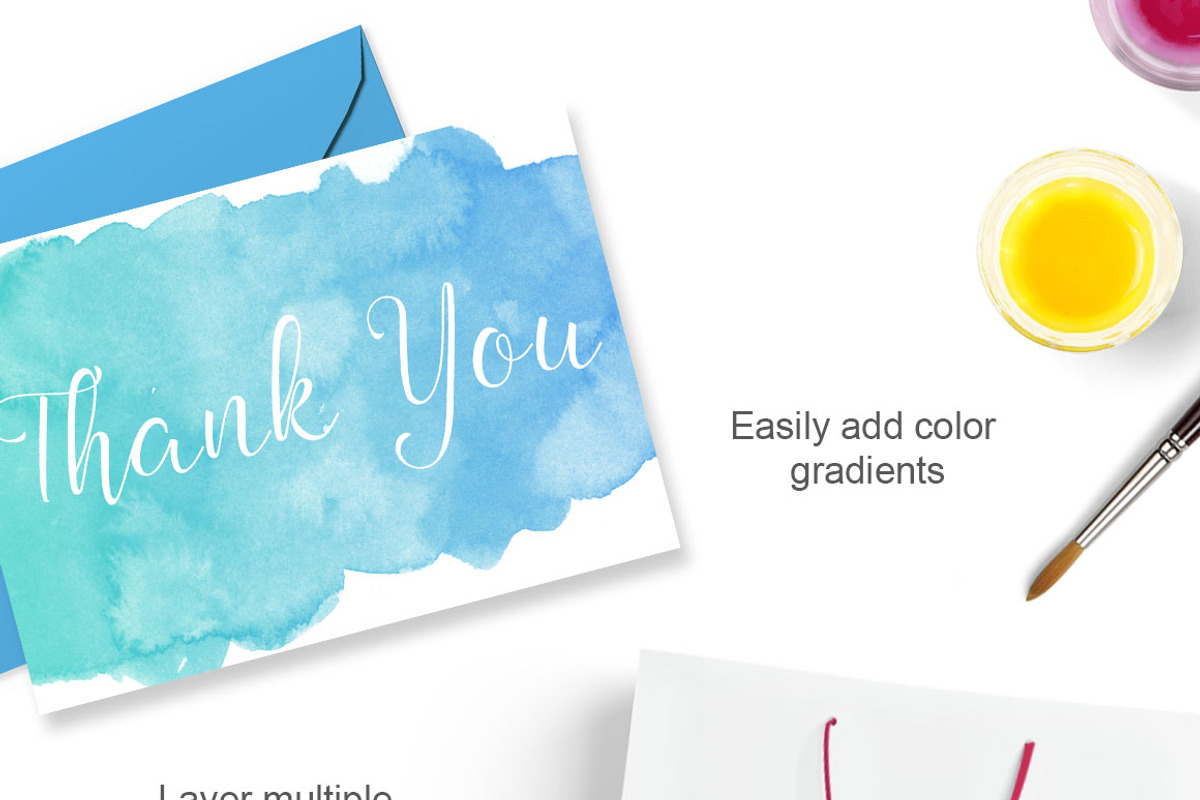 75 Watercolor Photoshop Brushes preview 7
