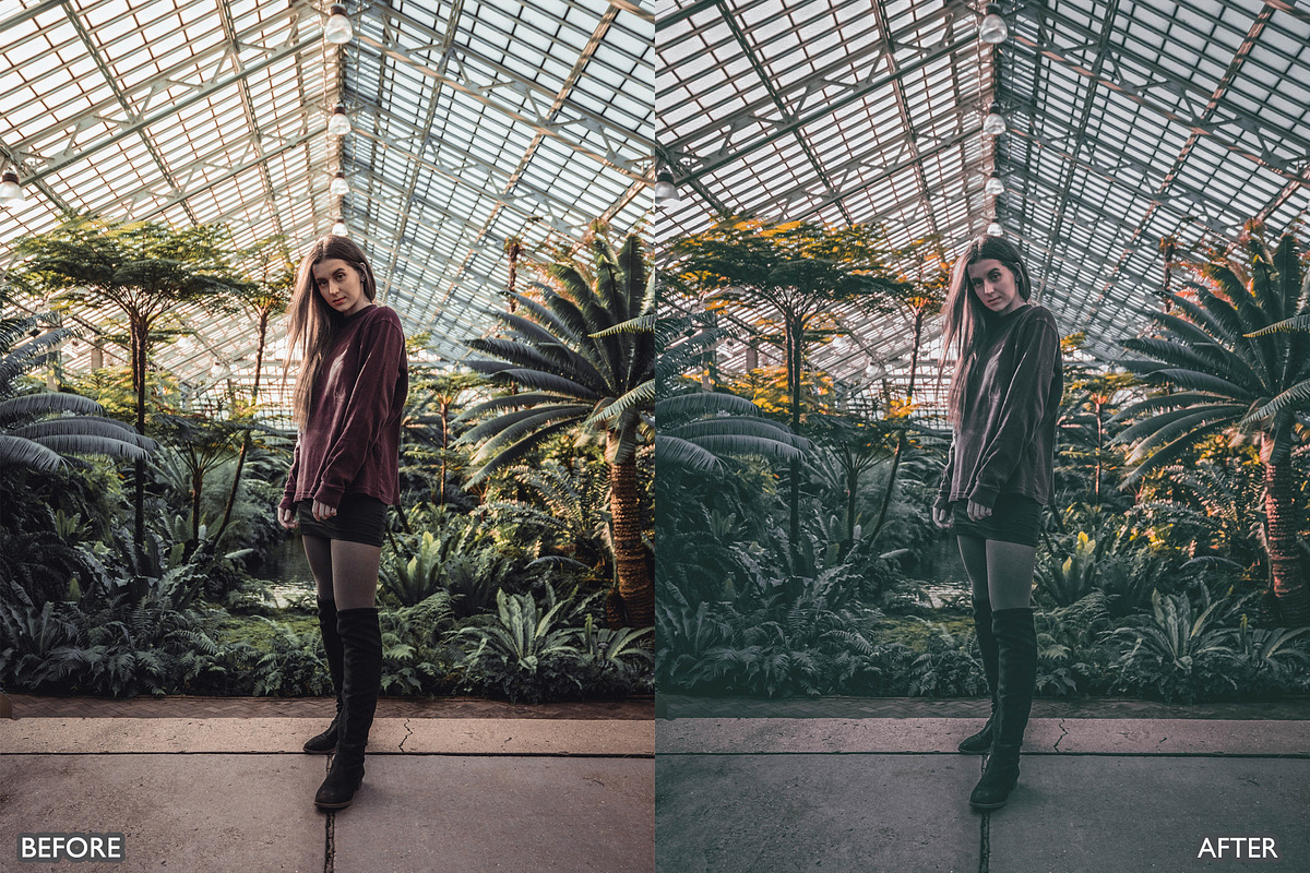 Moody Dark Green Lightroom Presets, a Preset Add-On by AAA Presets (Photo 12 of 19)