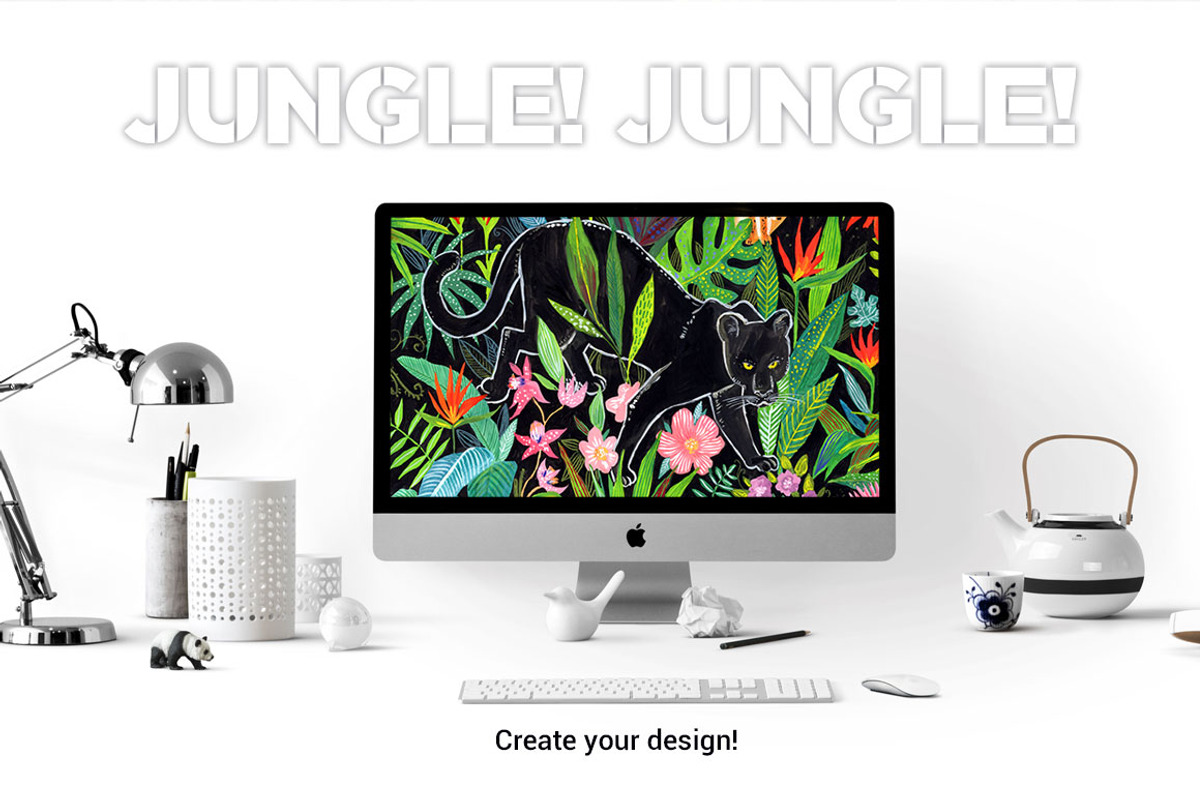 Jungle! Jungle!, an Illustration by Anastasia (Photo 3 of 6)
