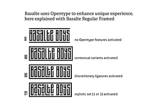 Basalte Fonts Family - 30% OFF!!