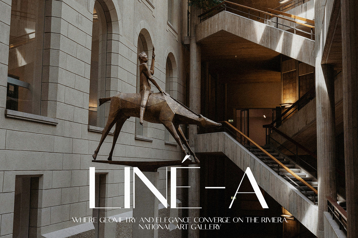 Monaco - Chic & Modern Sans Serif, a Sans Serif Font by Mikhail Fukurou (Photo 6 of 11)