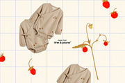 Organic Meadow Strawberries, an Object Graphic by line & plane (Thumbnail 5 of 7)