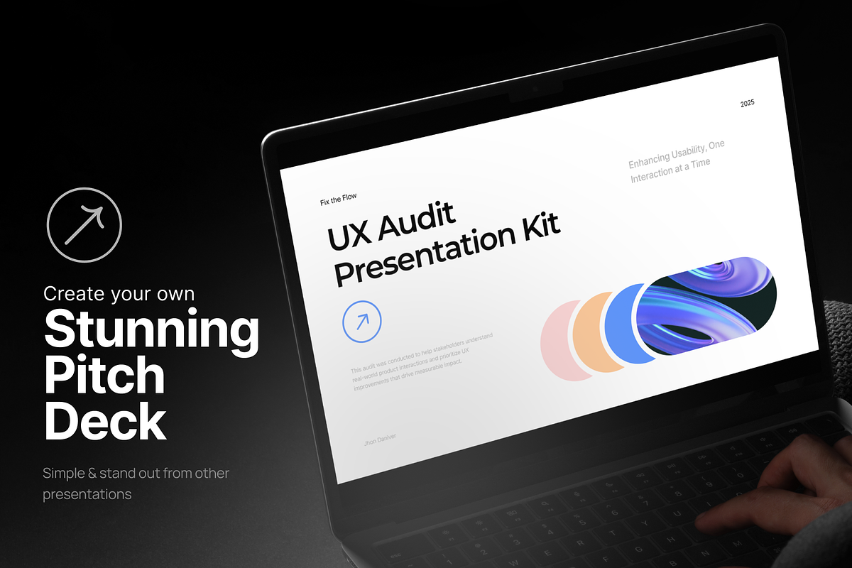 UX Audit Deck for Action, a Presentation Template by pickolabstudio (Photo 6 of 6)