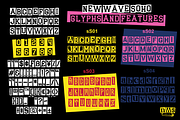 New Wave Soho, a Font by inumocca_type (Thumbnail 7 of 10)