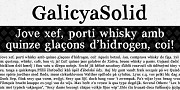Galicya, a Serif Font by GRIN3 (Nowak) (Thumbnail 3 of 3)