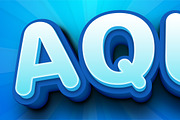 Aqua 3D Text Effect, a Brushes & More by Mily Studio (Thumbnail 4 of 4)