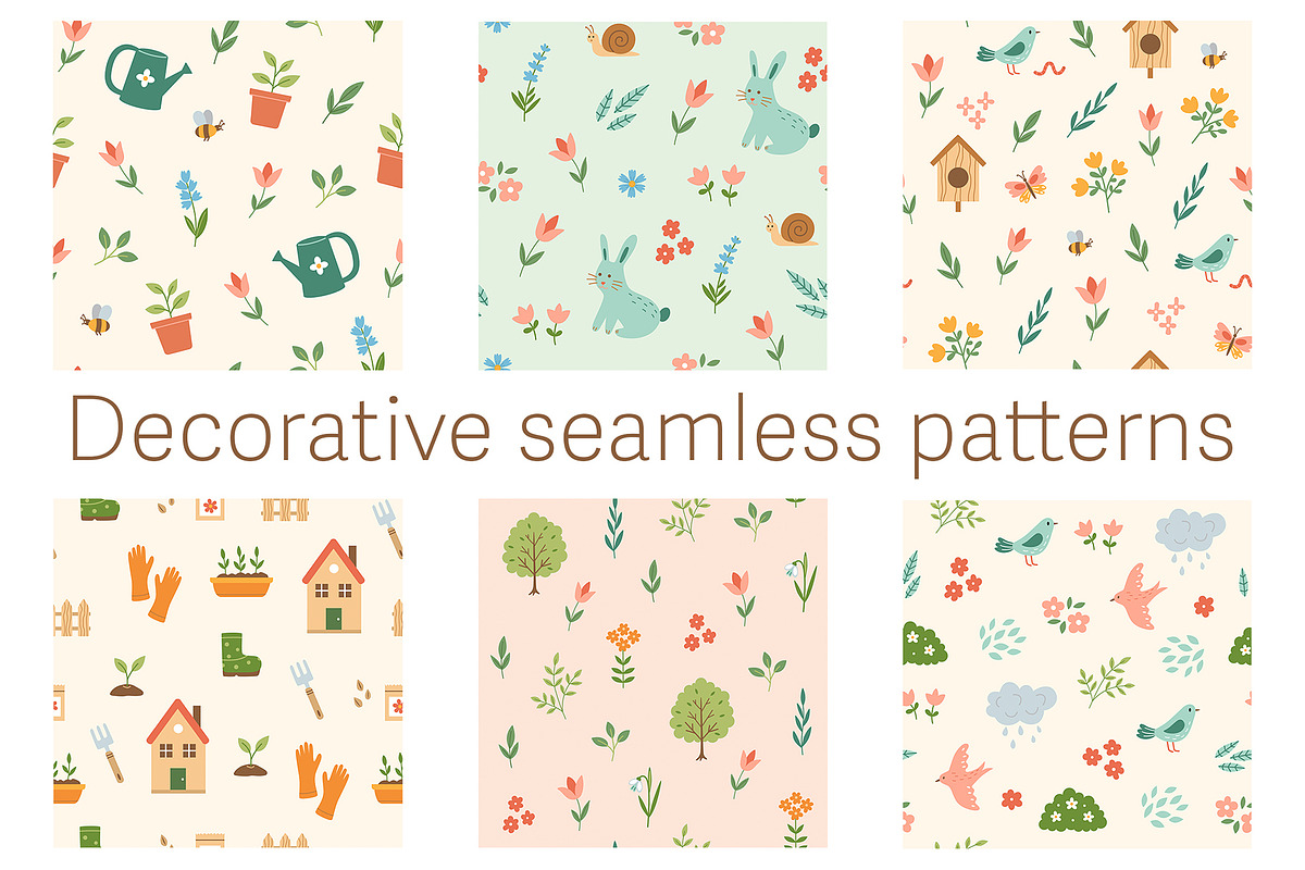 My Garden Vector Design Kit, a Seasonal Illustration by Artspace (Photo 2 of 6)