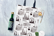Set of Vienna sketches, an Illustration by Everilda (Thumbnail 5 of 5)