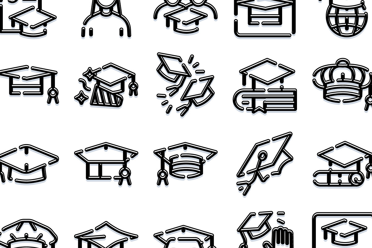 Graduation college education student, an Object Graphic by pikepicture (Photo 3 of 3)