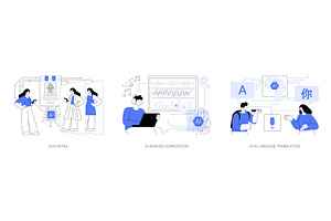 AI Enhancing Everyday Experiences, a Technology Illustration by Visual Generation