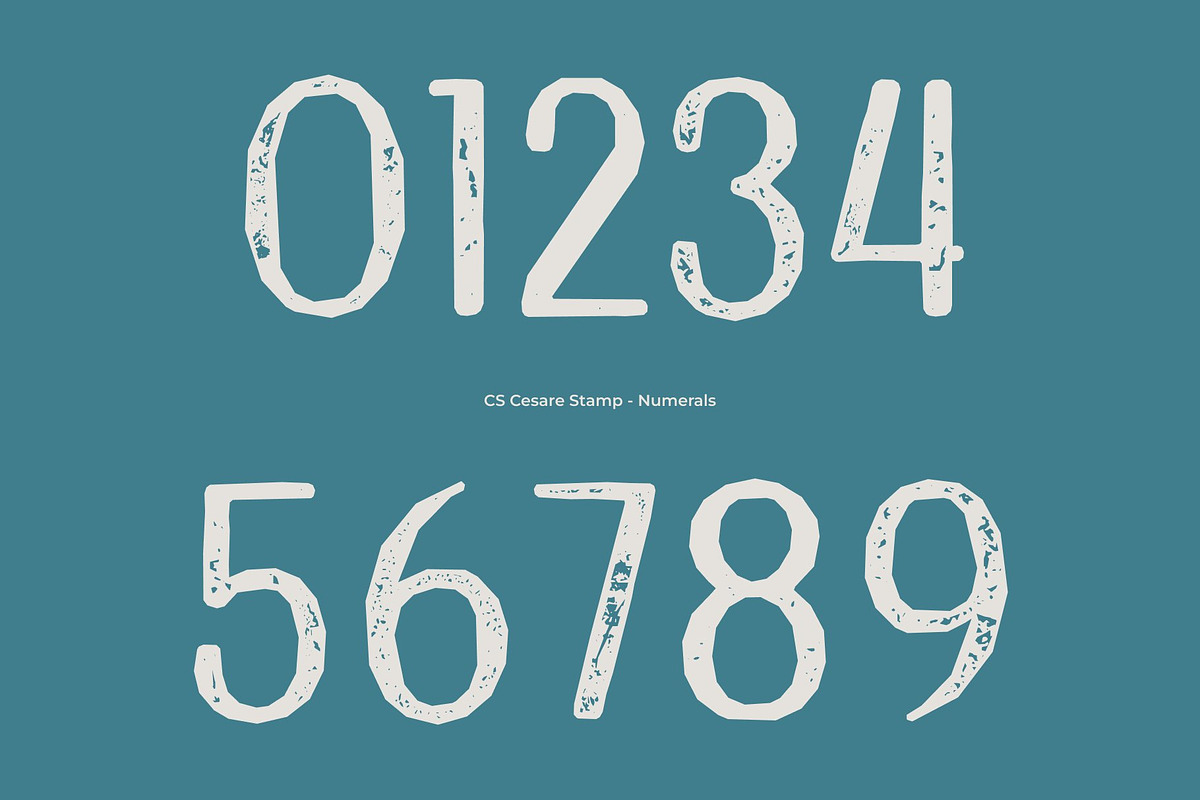 CS Cesare Stamp, a Sans Serif Font by Craft Supply Co. (Photo 6 of 8)