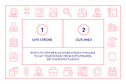 Legal Line Icons, an Outline Icon by Made by Made (Thumbnail 4 of 8)
