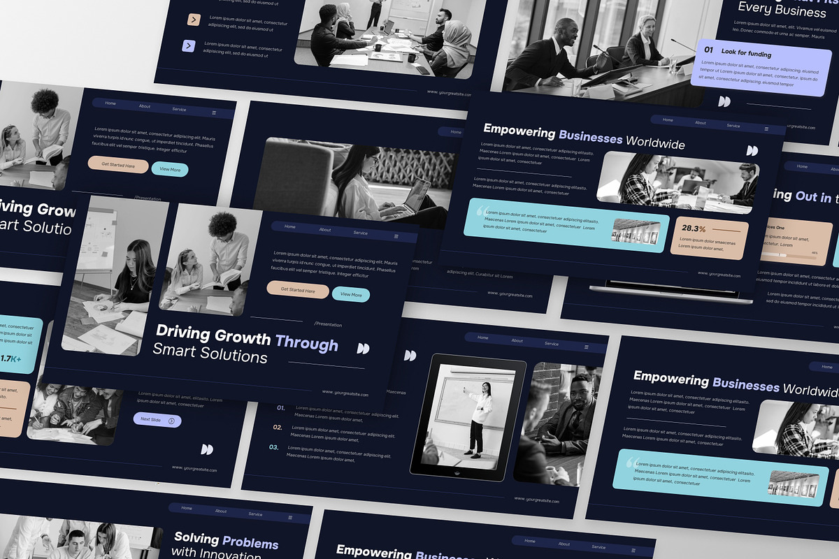 Business Selling Keynote Template preview 5