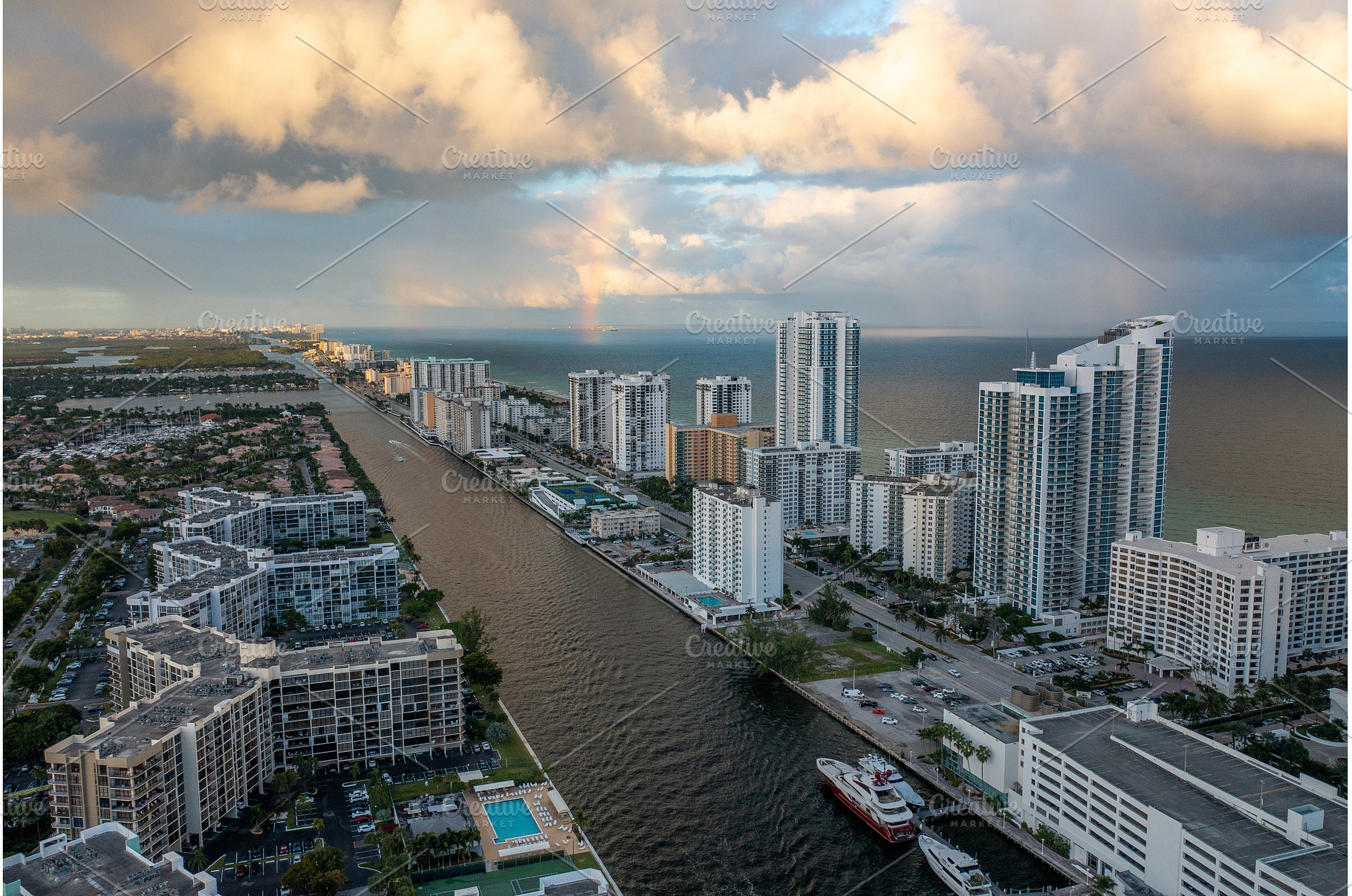 Hallandale and Miami Beach Florida, a Nature Photo by Always Wanderlust