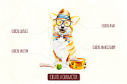 Watercolor Dog creator + calendar, an Animal Illustration by Integrity_store (Thumbnail 5 of 10)