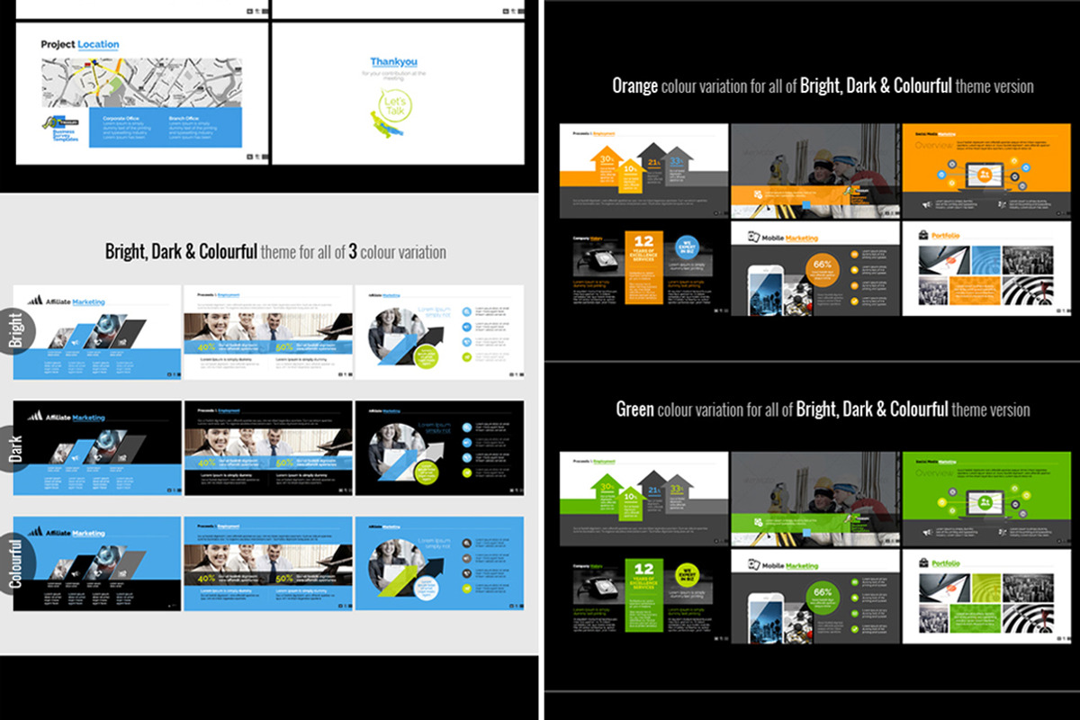 Business Survey Keynote Template preview 7