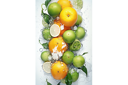 Oranges and lemons fluid and organic, a Food & Drink Photo by Neirfy