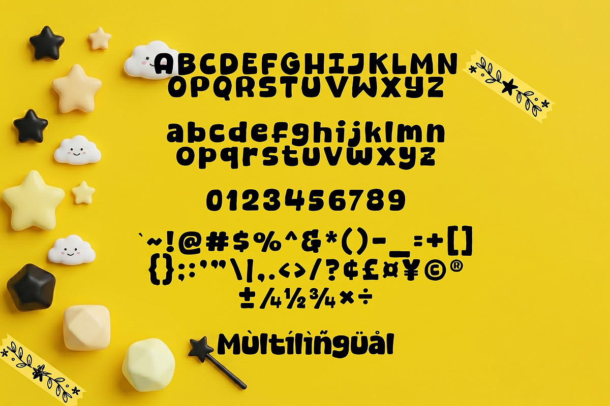 Magic Yellow - Cozy & Display Font, a Sans Serif Font by khurasan (Photo 6 of 6)