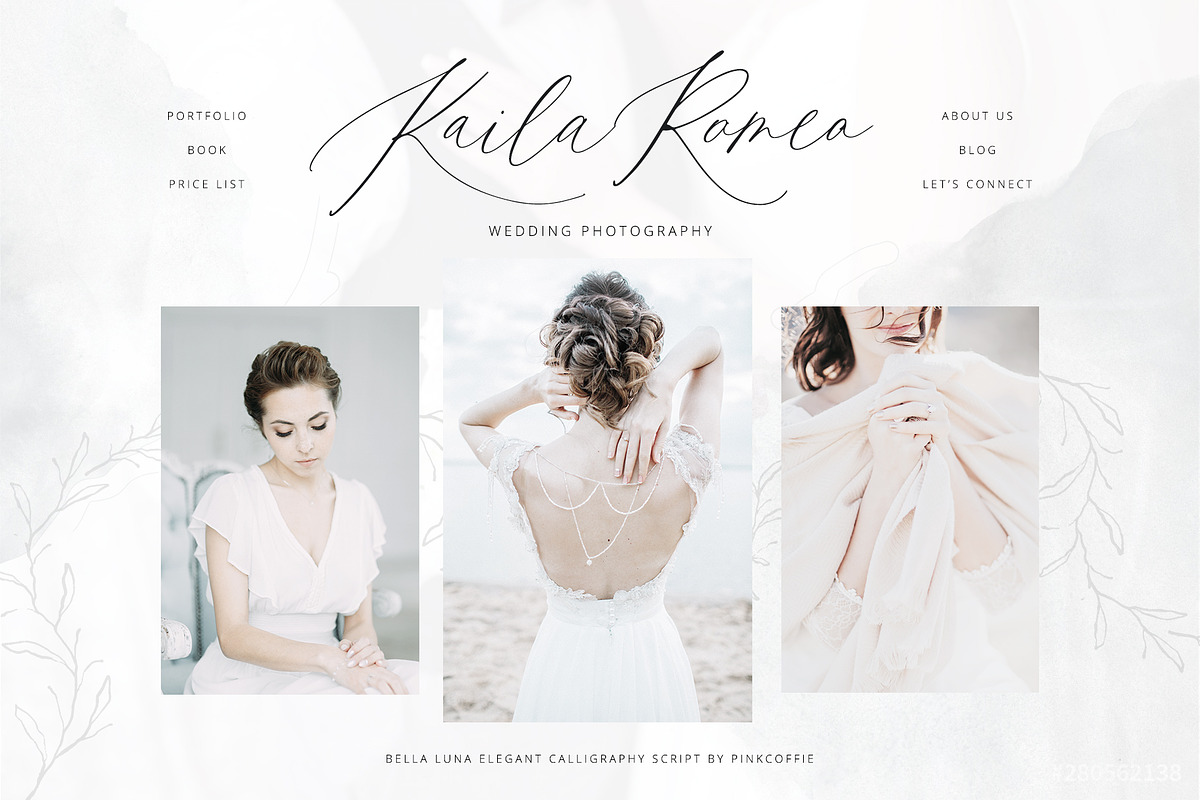 Bella Luna | Feminine Script Font, a Script Font by Pink Coffie (Photo 13 of 30)