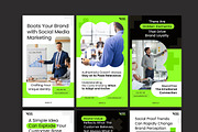 Green Digital Marketing - IG Story, a Social Media Template by Jiwstudio (Thumbnail 2 of 4)