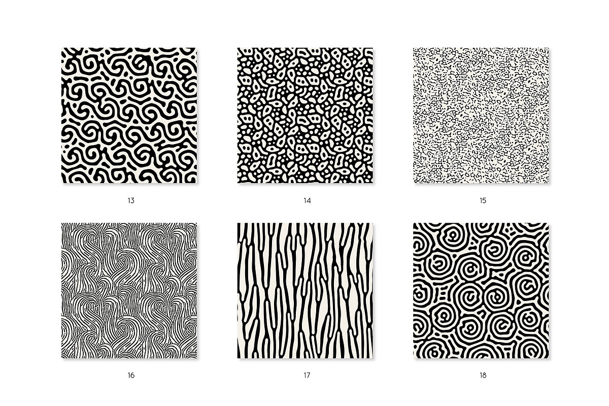 Big Bundle: 78 Seamless Patterns, a Pattern Graphic by Curly_Pat (Photo 5 of 17)