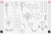 Procreate Gothic Anime Feature Brush, a Brush Add-On by ArtPrintBabe (Thumbnail 10 of 16)