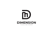 Dimension Letter D DM MD Logo Design, a Branding & Logo Template by yopie (Thumbnail 3 of 4)