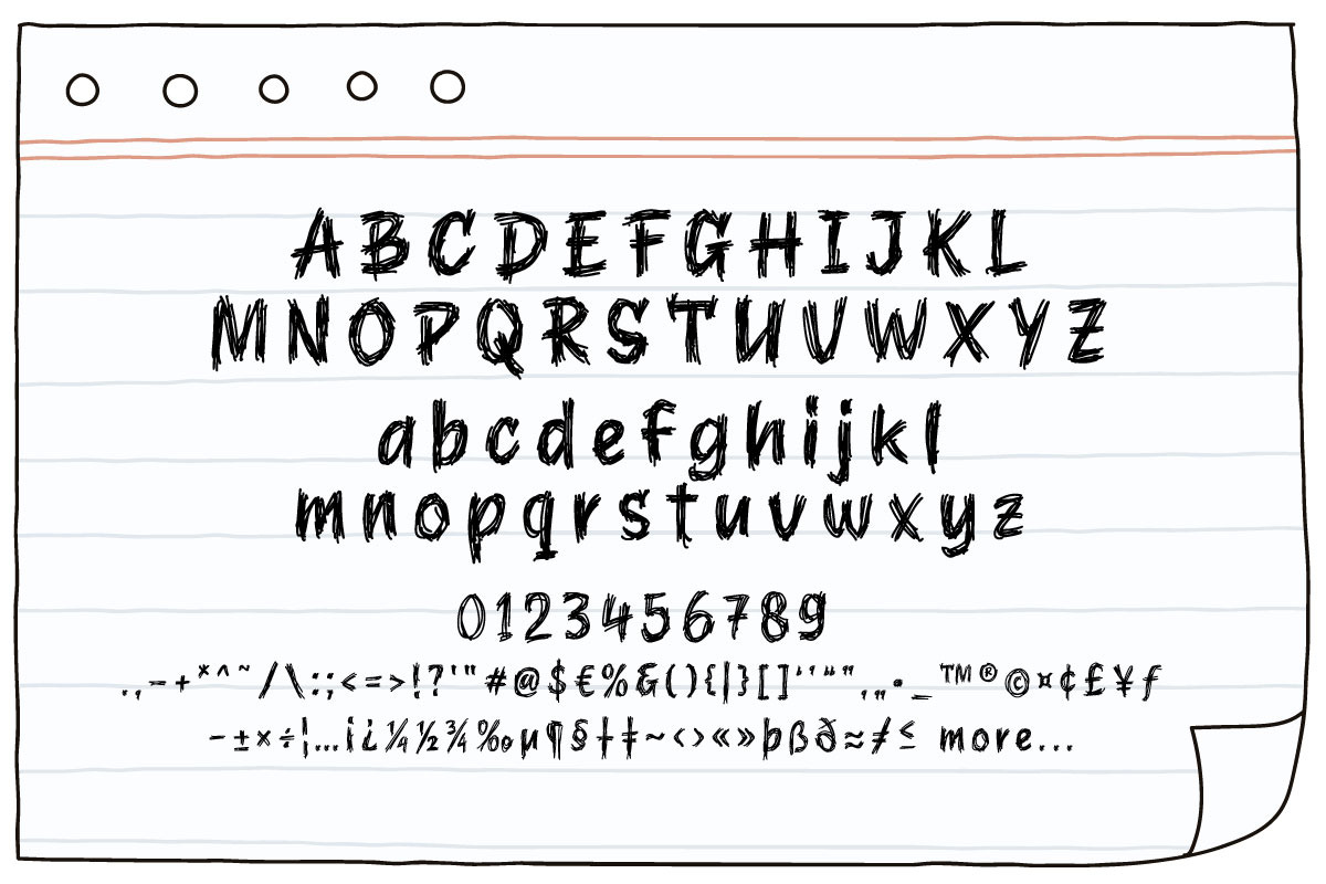 Algeon – Display Font, a Handwritten Font by productype1 (Photo 12 of 12)