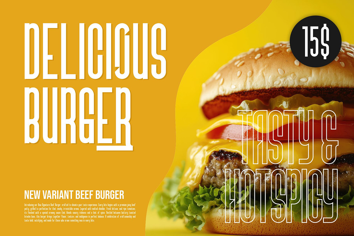 Akrola | Modern Condensed Sans Serif, a Sans Serif Font by Ermedia Studio (Photo 8 of 10)