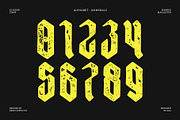 CS Quispe Stamp, a Blackletter Font by Craft Supply Co. (Thumbnail 6 of 8)