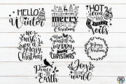 Christmas Svg Bundle, an Object Graphic by HeyLenaArts (Thumbnail 3 of 8)