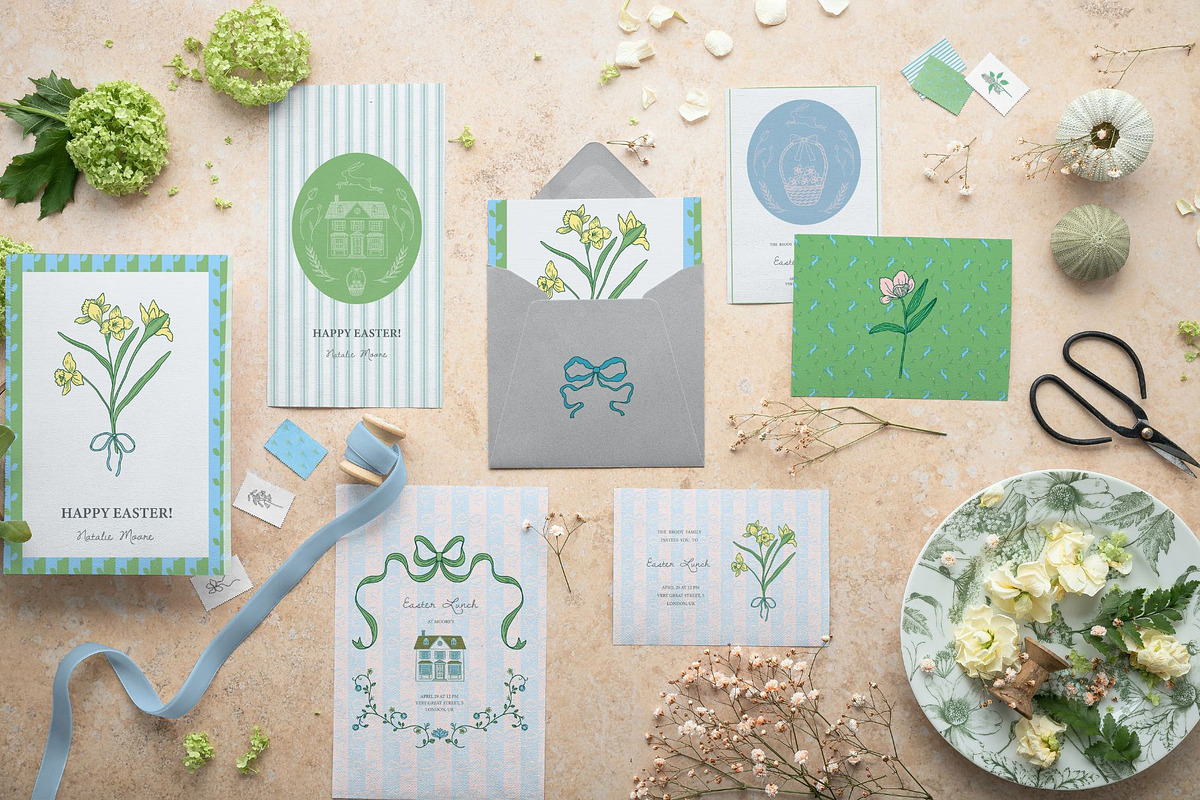 Spring Whispers vector clipart, a Decorative Illustration by vanloveart (Photo 7 of 10)