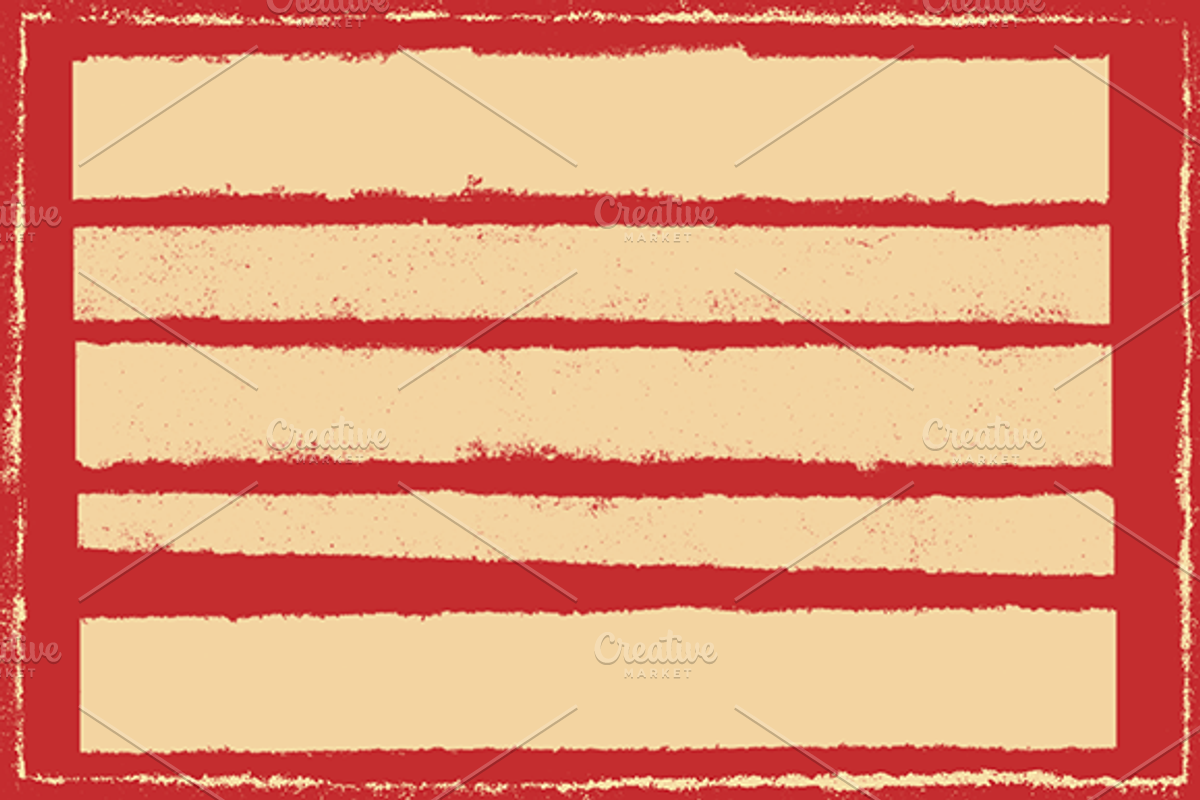 20 Dry-Ink Borders Textures - VES03 preview 2