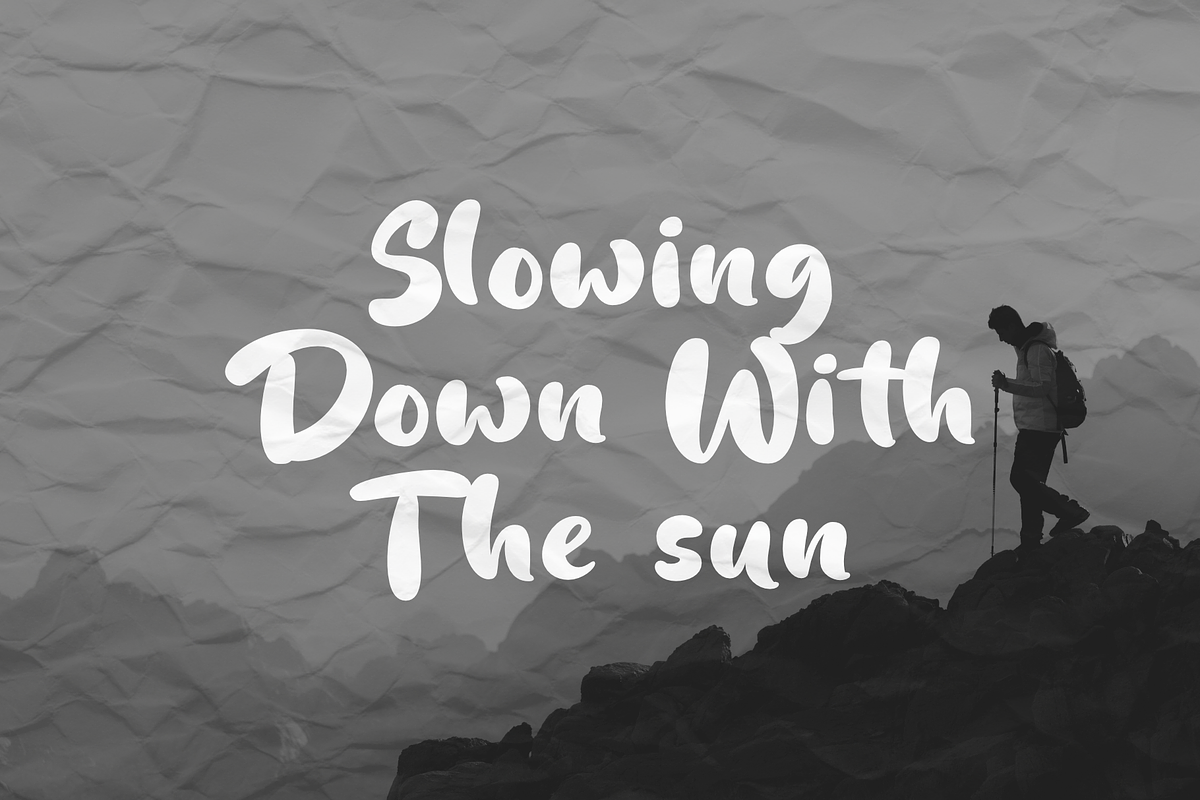 Boellath - Playful Bold Display Font, a Handwritten Font by Maenjari Std (Photo 8 of 10)