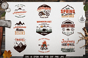 9 Adventure Logos & Tee Designs, an Object Graphic by JeksonGraphics (Thumbnail 1 of 10)