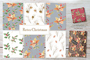 Retro Christmas, a Decorative Illustration by oKOLOstyle (Thumbnail 5 of 8)