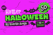 Hatter Halloween -50% All Bundle, a Font by Rodrigo Typo (Thumbnail 1 of 8)