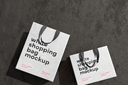 Shopping Bag Mockups, a Packaging Mockup by Graphicsfuel (Thumbnail 10 of 21)