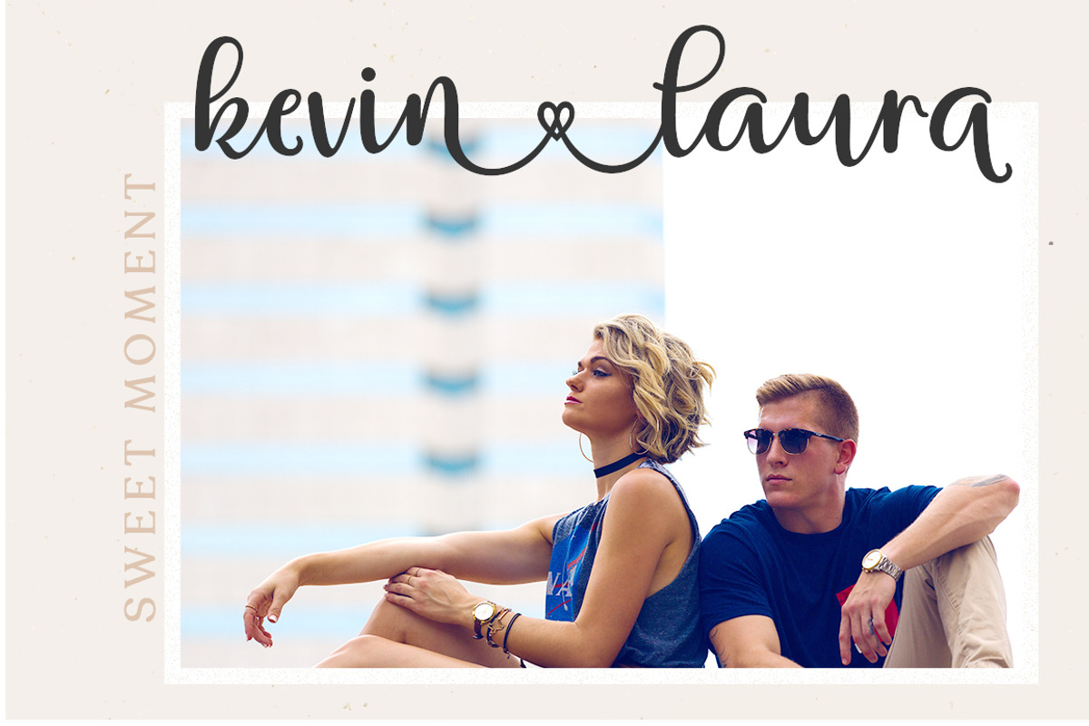 Baby Salmon Script, a Script Font by Zane Studio (Photo 3 of 8)