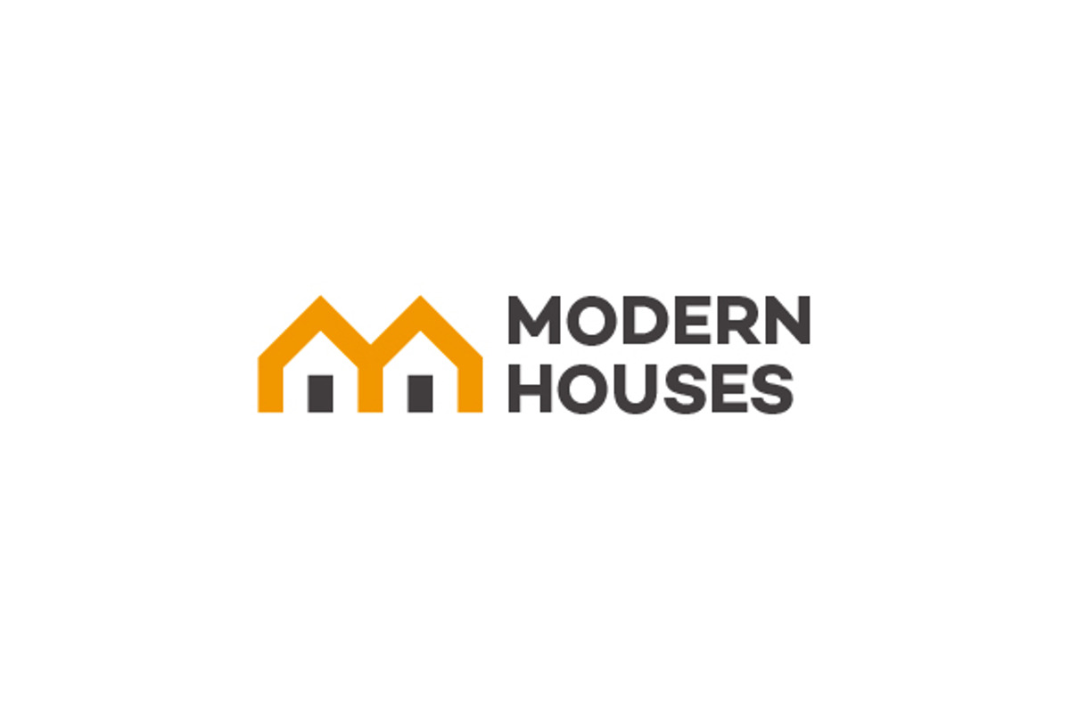 Modern Houses - House & Letter M Log, a Branding & Logo Template by Mauro Bertolino (Photo 2 of 4)