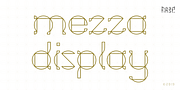 Mezza, a Sans Serif Font by HeadFirst (Thumbnail 1 of 12)