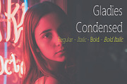 Gladies Slab Serif, a Slab Serif Font by da_only_aan (Thumbnail 3 of 6)